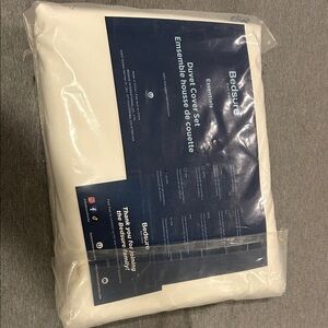 Bedsure White Duvet Cover Set – Soft Breathable White Bedding